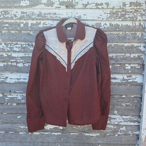 Circle T Vintage Western Marilyn Williams Shirt Size 18